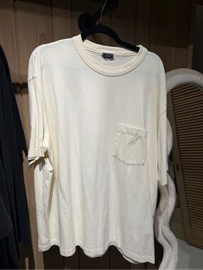 Kith Ivory Pocket Tee – XL – $40